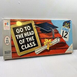 Vintage‎ Milton 1965 Go to the Head of the Class Board Game Series 12 Brand New!
